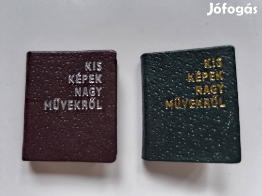 Mini könyv, 2 db