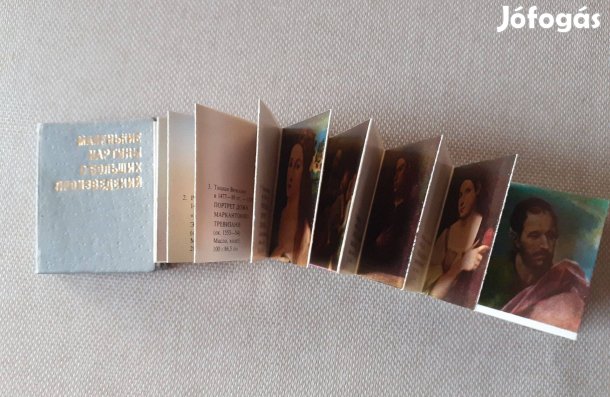 Mini könyv - orosz képtár