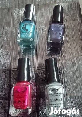 Mini műköröm Sablon, poligelek ajándék lakkok