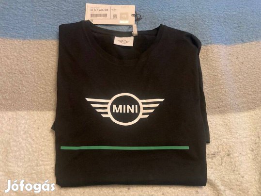 Mini póló, fekete T-shirt