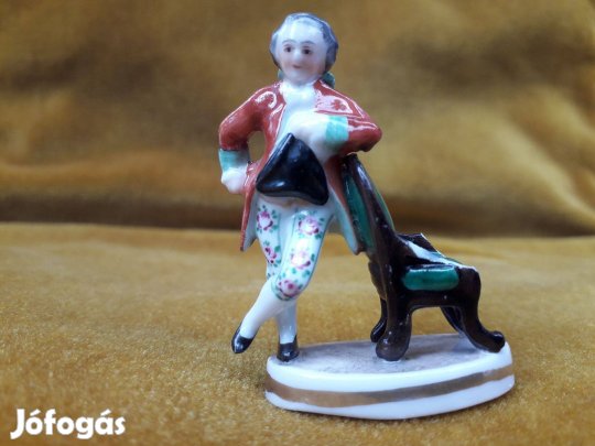 Miniatűr nipp, Altwien porcelán, vitrintárgy