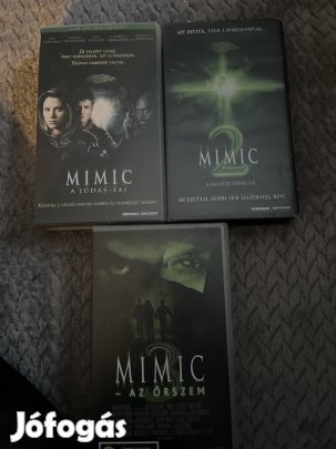 Minic 1-3 vhs pakk horror kistok