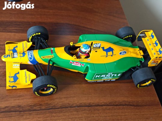 Minichamps F1 1:18 Benetton B193B - M.Schumacher 1993 -as modellautója