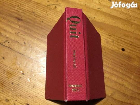 Minikönyv - Hagyj fel a cigizéssel! , angol nyelvű az USA - ból