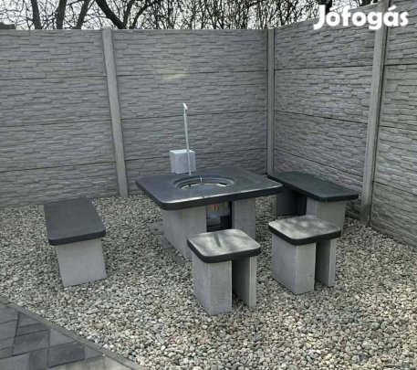 Minimál műkő szalonnasütő még 2025 évi áron!