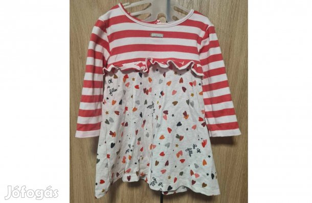 Miniman francia színes átmeneti lányka ruha 74-es