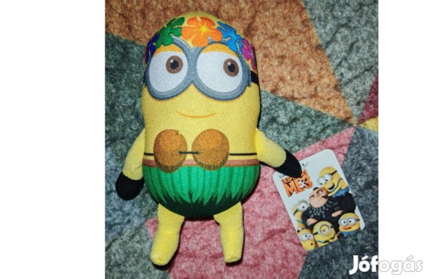Minion Hawaii mintás eredeti plüss (új, címkés)