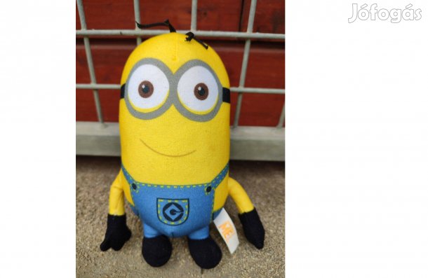 Minion Kevin kétszemű eredeti plüss figura (19 cm)