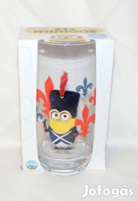 Minion üveg pohár többféle mintával
