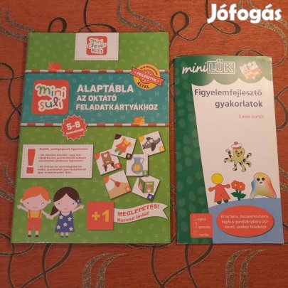 Minisuli alaptábla + minilük füzet 5 éves kortól