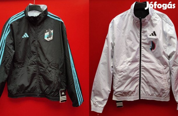 Minnesota United eredeti adidas dupla oldalú kifordítható dzseki