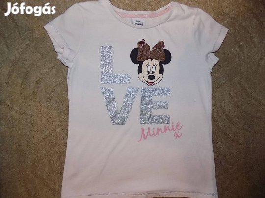 Minnie egeres flitteres póló 128-134-es