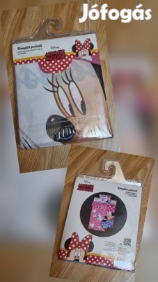Minnie mintájú ovis méretű ágyneműhuzat