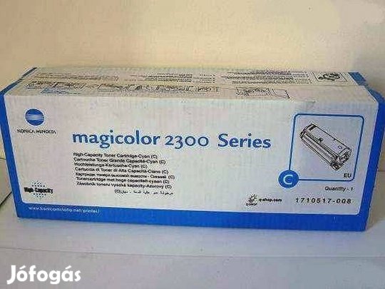 Minolta 2300 kék , QMS-2300 toner , QMS 2300 , QMS2300 toner = 12.700