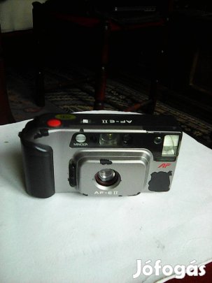 Minolta A F-E filmes fényképezőgép 4 db elemel