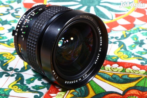 Minolta MC 2.8 21mm Rokkor md objektív