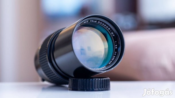 Minolta MC Rokkor QF 200mm f3.5 objektív