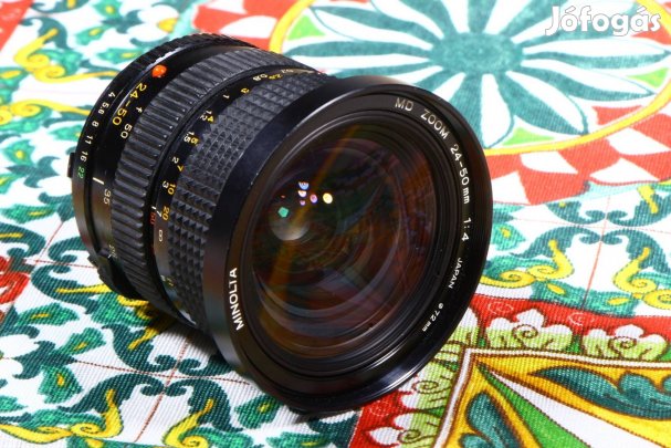 Minolta MD 24-50mm f4 objektív 