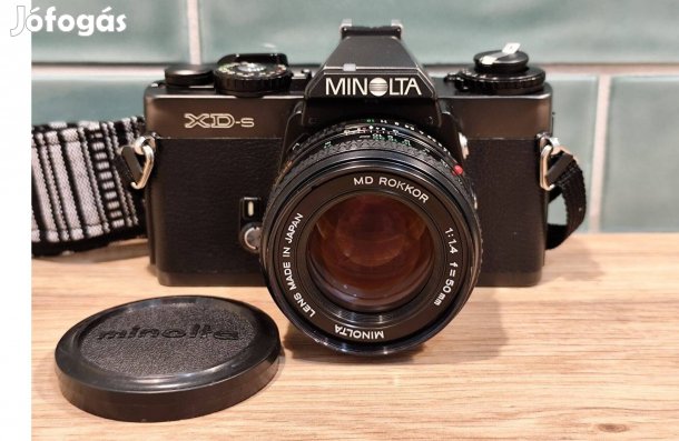 Minolta XD-s analóg fényképezőgép