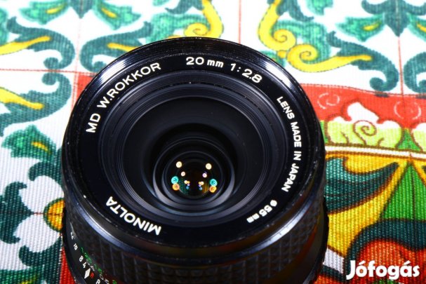 Minolta md 2.8 20mm objektív 