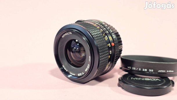 Minolta md 2.8/28mm objektív 28mm 