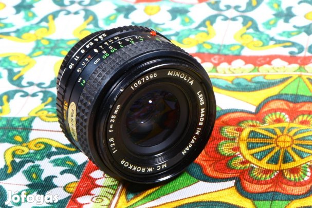 Minolta md 2.8 35mm objektív 