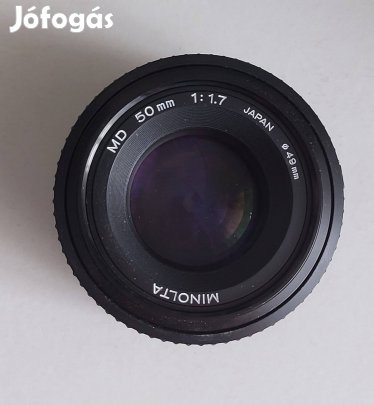 Minolta objektív 50 mm 1:1,7