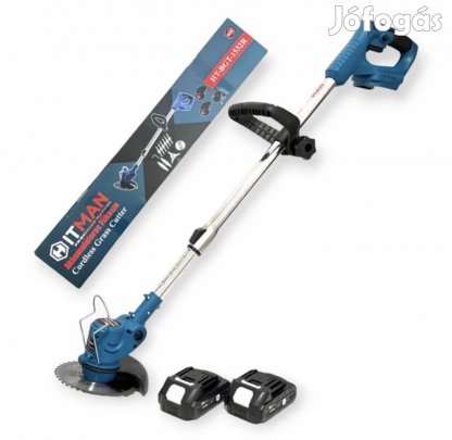 Minőségi 2 akkus fűkasza és szegélynyíró komplett szett, 2 akkumulátor