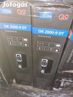 Minőségi Güde OR 2000-9 DT digitális kijelzős olajradiátor 2000W-os