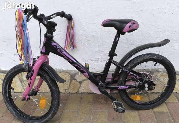 Minőségi KTM 16"-os gyerek kerékpár