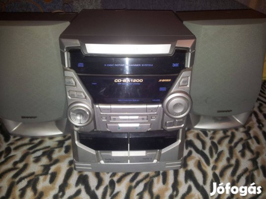 Minőségi Sharp Hi-Fi torony