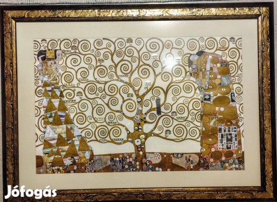 Minőségi, aranyfóliás Klimt reprodukció
