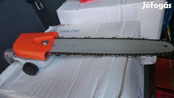 Minőségi ágvágó adapter automata olajozással, 9 bordás meghajtószárhoz