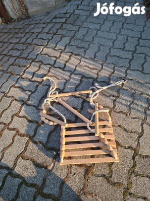 Minőségi fa gyerekhinta Biztonságos és természetes szórakozás