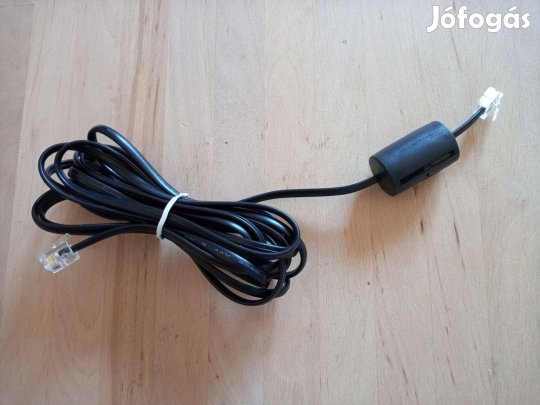 Minőségi ferritszűrős telefonkábel 3 m új telefon kábel