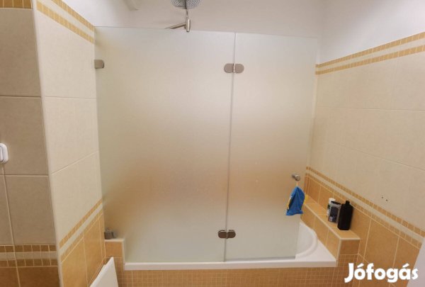 Minőségi kádparaván / kiváló állapotban / minden alkatrészével eladó