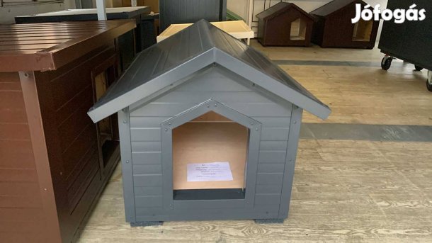 Minőségi kutyaház! Szigetelt, rágás biztos, szép, időtálló fém!