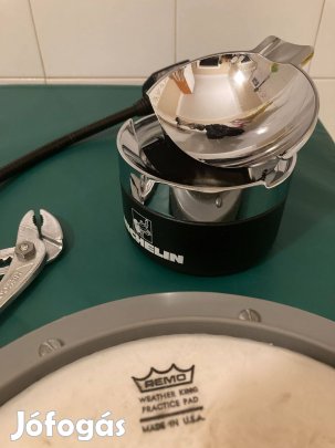 Minőségi masszív fém króm Michelin autógumi hamus hamutartó Erhard