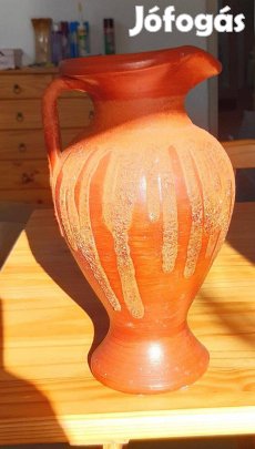 Minőségi mázas kerámia korsó, váza eladó