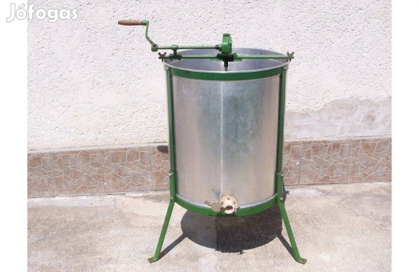 Mint az új!! Féláron!! Osztrák!! 4 keretes kézi mézpergető méz pergető