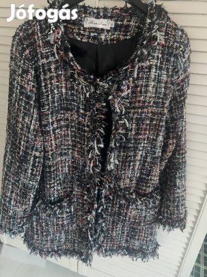 Mintás evyedi L méretű zakó