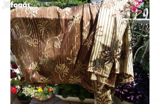 Mintás függöny ólomzsinórral