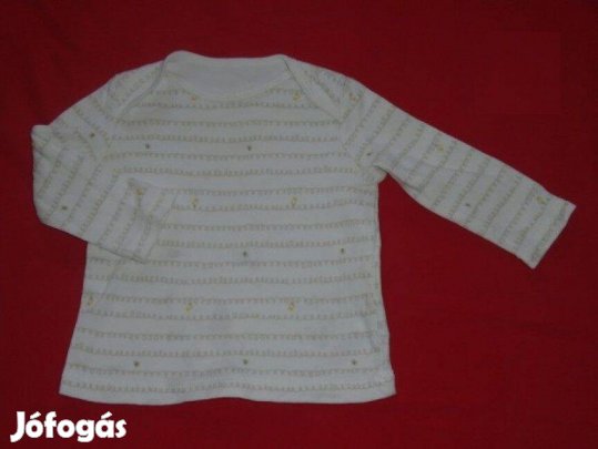 Mintás hosszú ujjú felső 3-6 hó (méret 68)