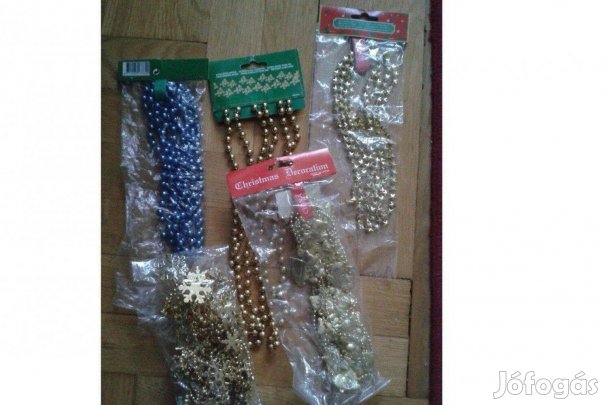 Mintás karácsonyi girland