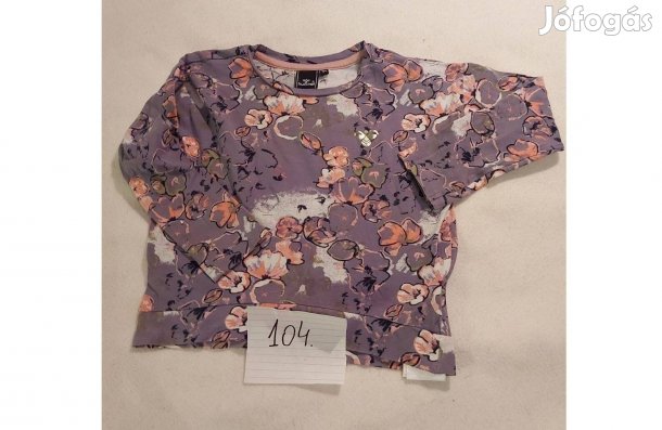 Mintás kislány felső eladó, hosszúujjú (104-es)
