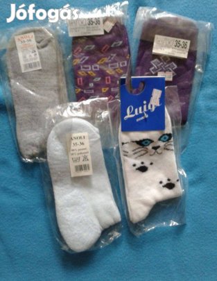 Mintás női pamut zokni