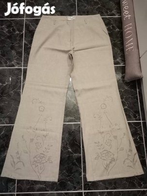 Mintás szárú női nadrág