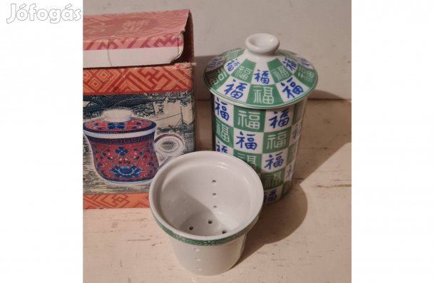 Mintás teás bögre