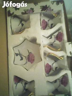 Mintás teás készlet.