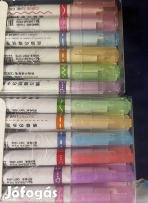 Mintázó, díszítő filctoll 2x6 db újak